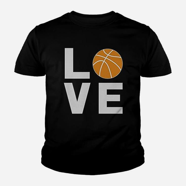 Love Basketball Basketball Fans Player Cool Kid T-Shirt