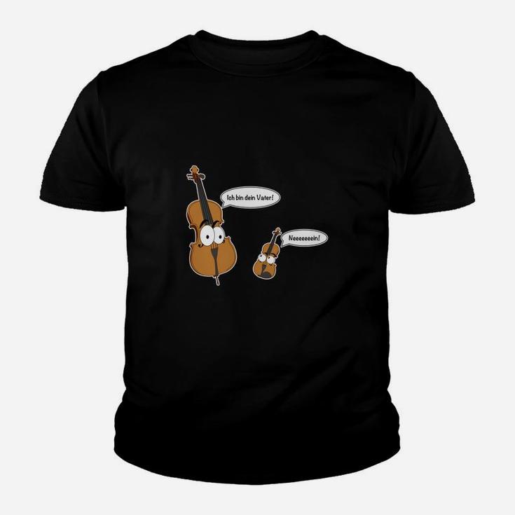 Lustiges Cartoon Musikinstrumenten Kinder Tshirt – Melodie im Taschenformat Design