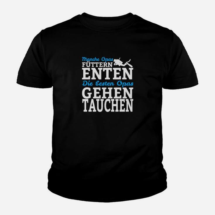 Lustiges Enten-Taucher Kinder Tshirt – Motiv Füttern Enten, Gehen Tauchen