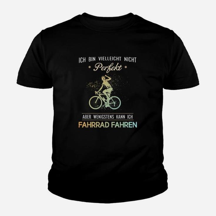 Lustiges Fahrrad-Kinder Tshirt, Nicht Perfekt Aber Radfahrer