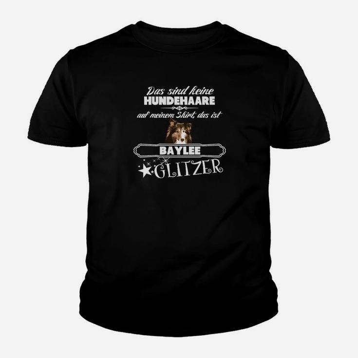 Lustiges Hundeliebhaber-Kinder Tshirt Hundehaare sind Glitzer, Witziges Haustier-Kinder Tshirt