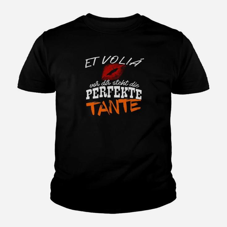 Lustiges Kinder Tshirt Perfekte Tante”, Geschenkidee für Tanten