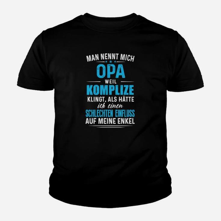 Lustiges Opa Komplizen Kinder Tshirt - Ideal für humorvolle Großväter