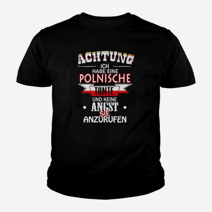 Lustiges Polnische Witze Kinder Tshirt – Keine Angst vorm Anrufen