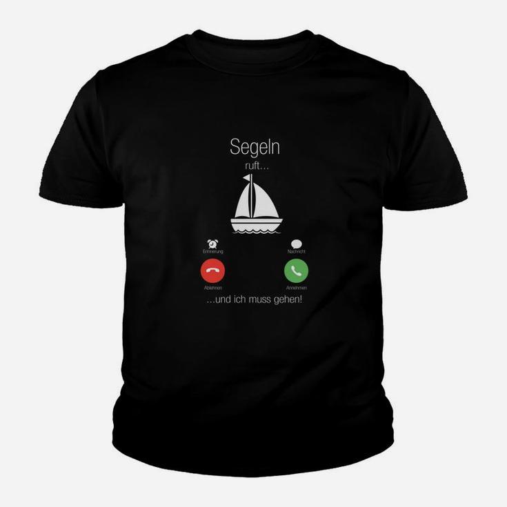 Lustiges Segelt-Kinder Tshirt Sailor's Delight, Spruch und Grafik für Segler