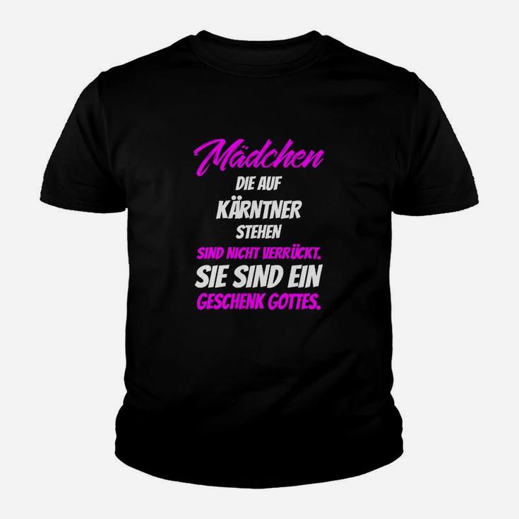 Mädchen Die Auf Kärntner Stehen Kinder T-Shirt