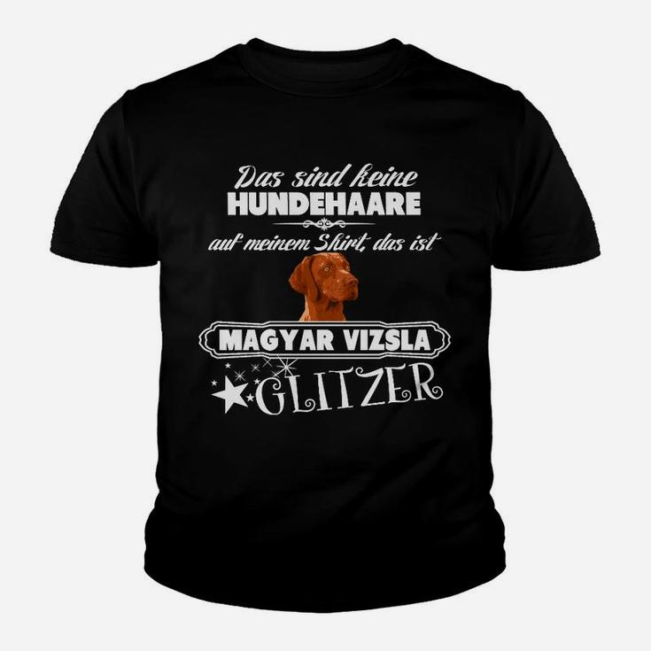 Magyar Vizsla Glitzer Kinder Tshirt für Hundeliebhaber