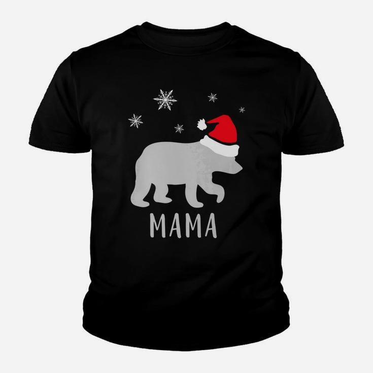 Mama B E A R Family Christmas Pajama Idea Kid T-Shirt