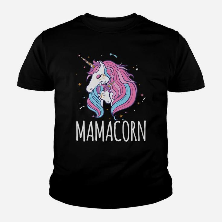 Mamacorn Mama Unicorn Mom And Baby Gift Kid T-Shirt