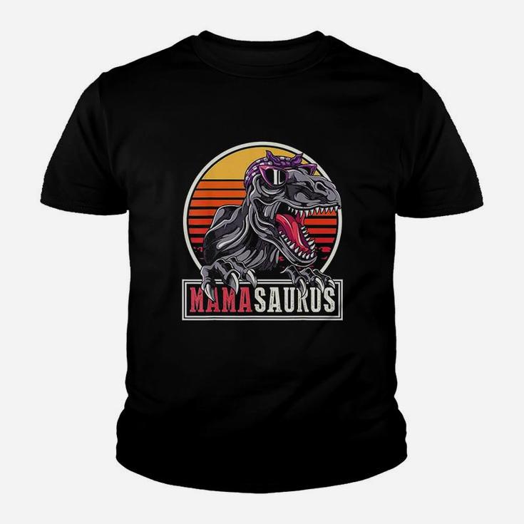 Mamasaurus T Rex Dinosaur Funny Mama Saurus Family Mother Kid T-Shirt