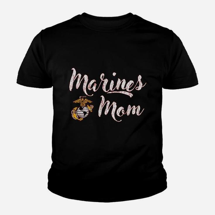 Marines Mom Mothers Day Veteran Best Gift Ideas Kid T-Shirt