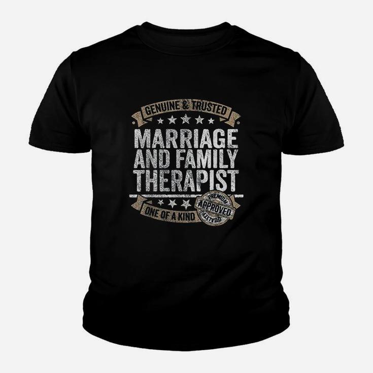 Marriage And Family Therapist Gift Profession Job Kid T-Shirt