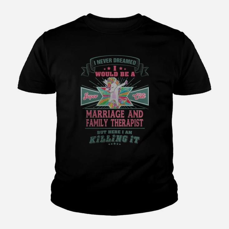 Marriage And Family Therapist Kid T-Shirt