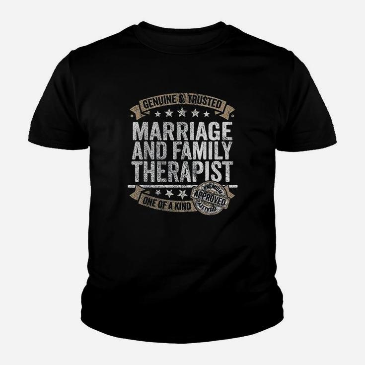 Marriage And Family Therapist Profession Job Kid T-Shirt