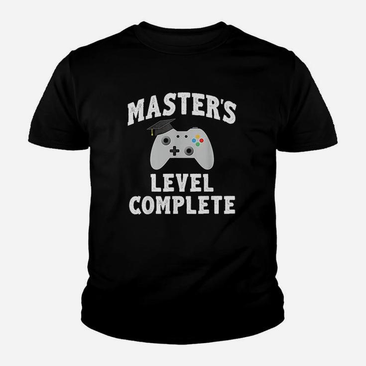 Masters Graduation Gamer Graduation Gifts Kid T-Shirt