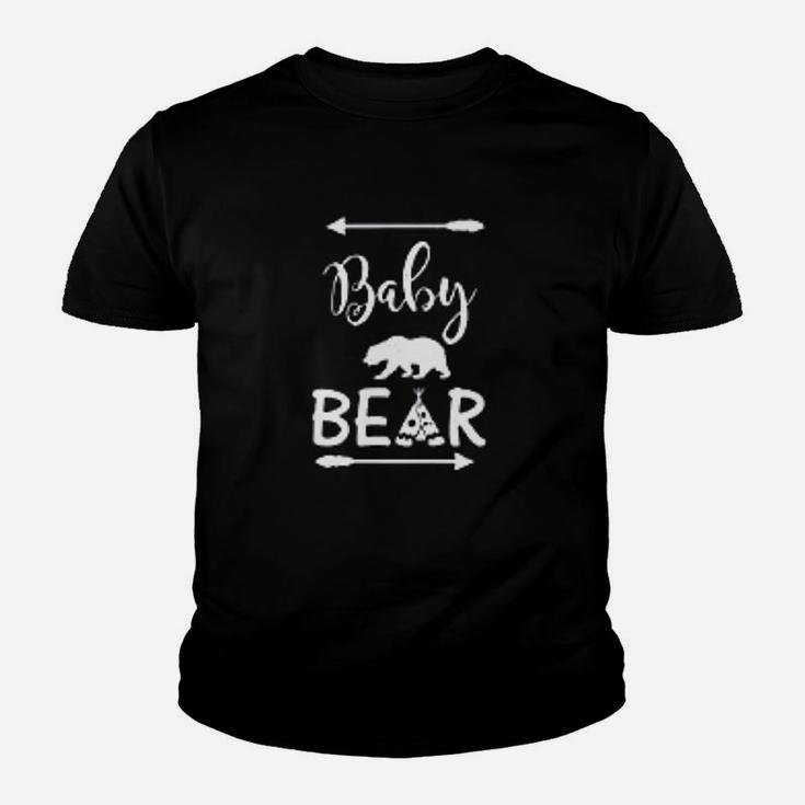 Matching Bear Family For Mama Bear Papa Bear Baby Bear Kid T-Shirt