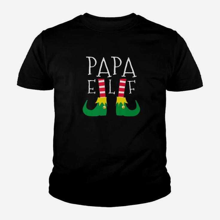 Matching Family Elf Squad Christmas Papa Kid T-Shirt