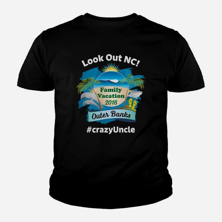 Matching Family Vacation 2018 Outer Banks Nc Uncle Kid T-Shirt