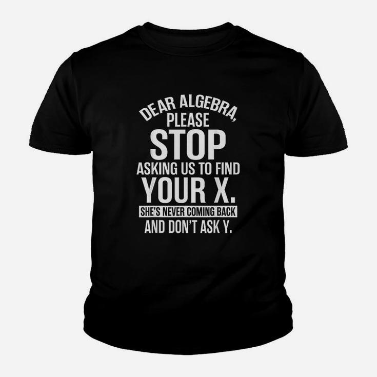 Math Quote Funny Awesome Gifts For Math Majors Kid T-Shirt