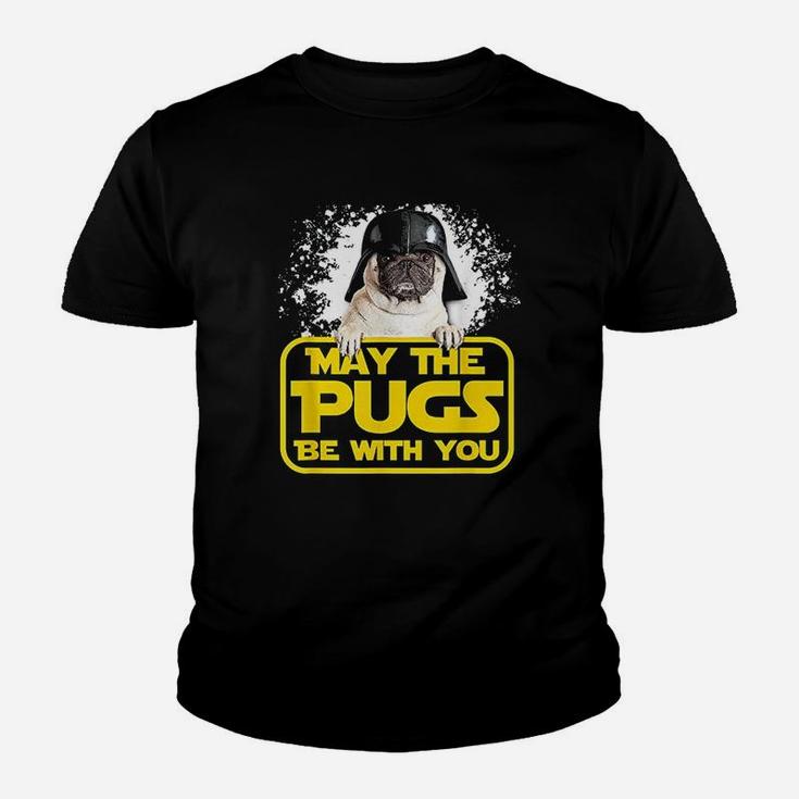 May The Pugs Be With You Kid T-Shirt