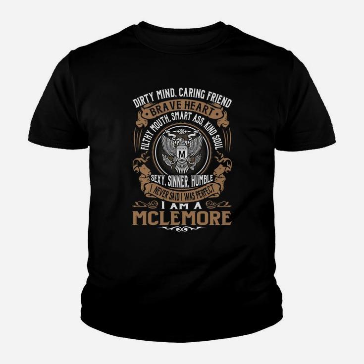 Mclemore Brave Heart Eagle Name Shirts Kid T-Shirt