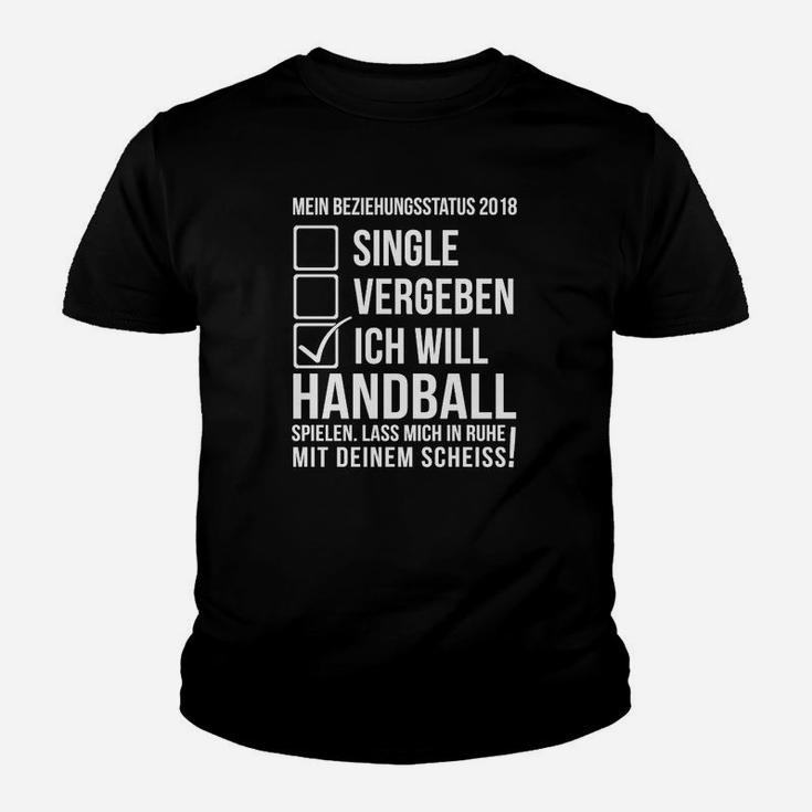 Mein Beziehungsstatus 2018 Handball Kinder T-Shirt