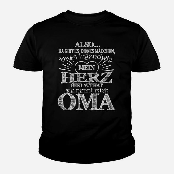 Mein Herz Gehört Oma Kinder Tshirt, Sprücheshirt für Großmütter