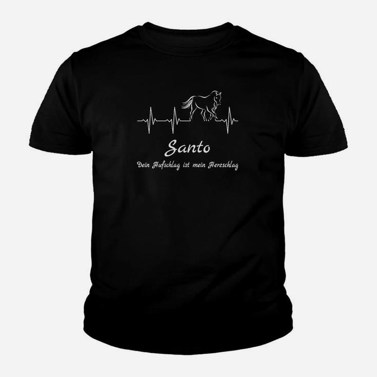 Mein Herz Schlägt Für Santo Kinder T-Shirt
