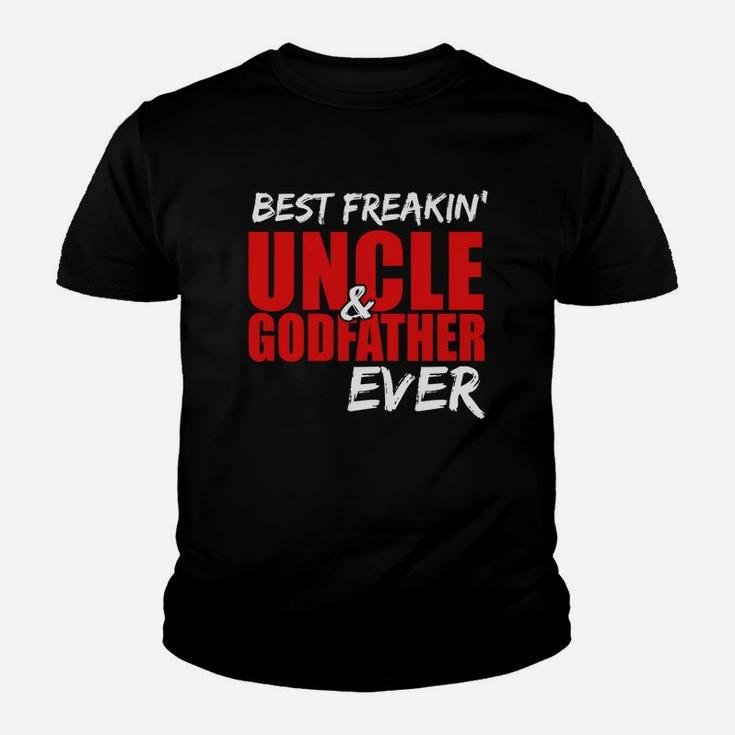 Mens Best Freakin Uncle Godfather Funny Gif For Uncle Kid T-Shirt