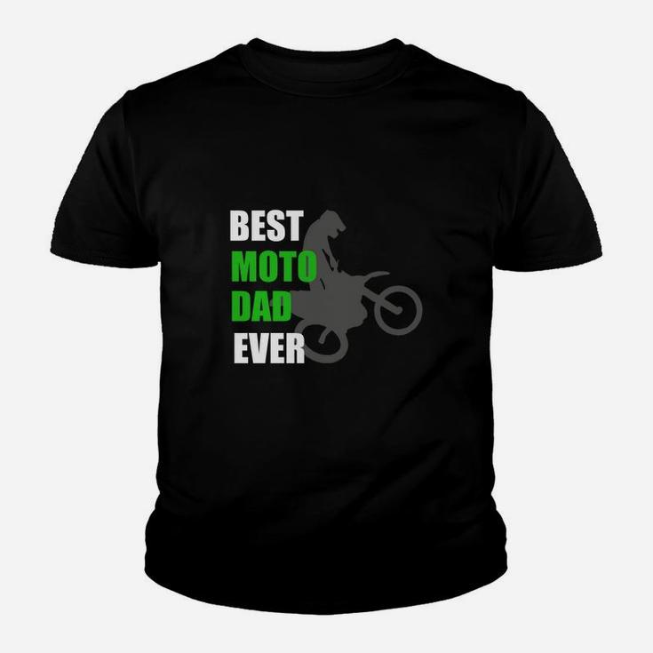 Mens Best Moto Dad Ever Shirt - Vintage Motocross Shirts Kid T-Shirt