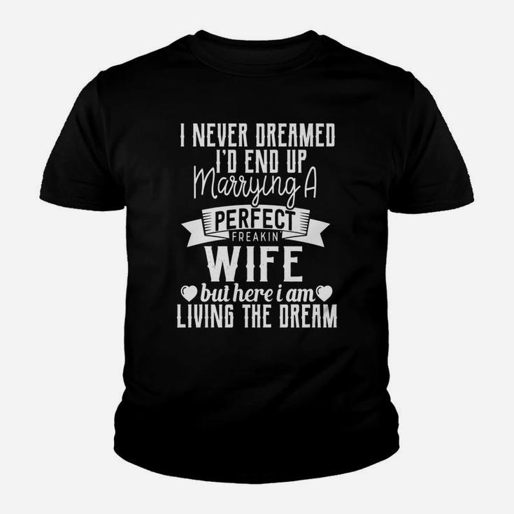 Mens Christmas Gift For Husband From Wife - Romantic Shirt Kid T-Shirt
