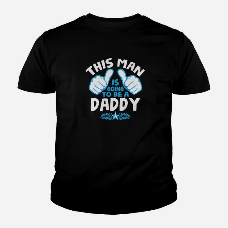 Mens Cute Dad To Be This Man Will Be Daddy Gift Kid T-Shirt