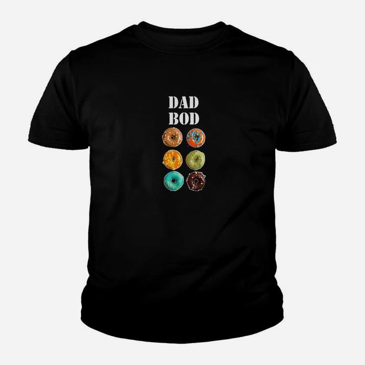 Mens Dad Bod Funny Donut Six Pack Daddy Gym Gift Kid T-Shirt
