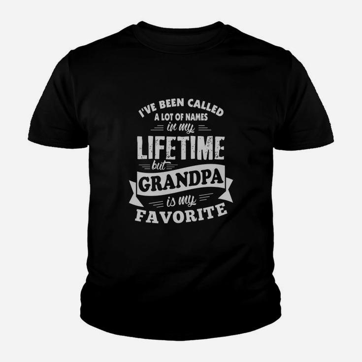 Mens I've Been Called A Lot Of Names But Grandpa Is My Favorite T Youth T-shirt