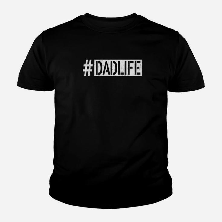 Mens Mens Hashtag Dad Life New Dad Shirt Fathers Day Gift Premium Kid T-Shirt