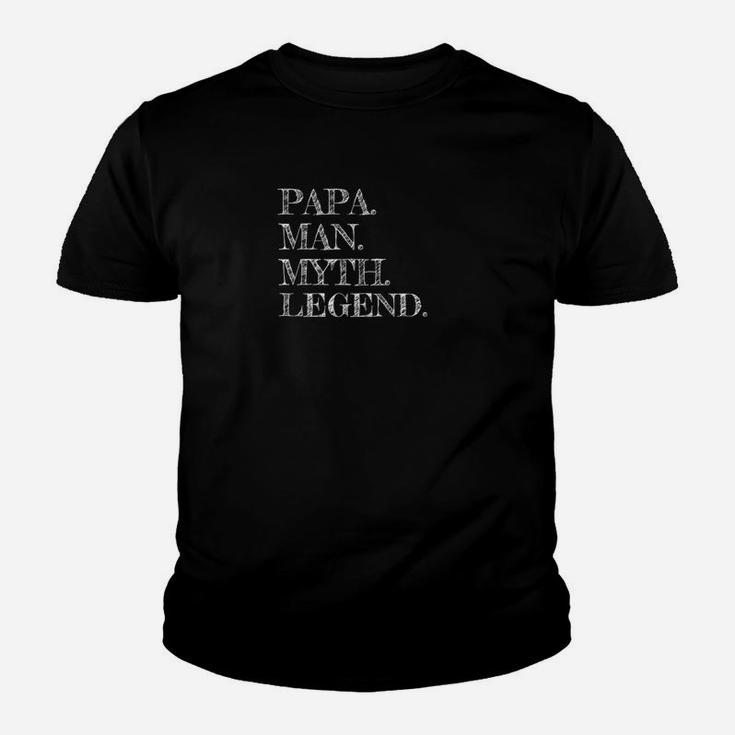 Mens Mens Papa Man Myth Legend Gift For Father Dad Daddy Kid T-Shirt