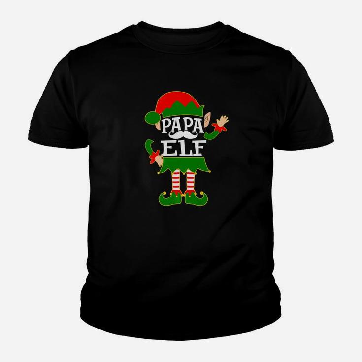 Papa Elf Costume Christmas Holiday Matching Family T-Shirt