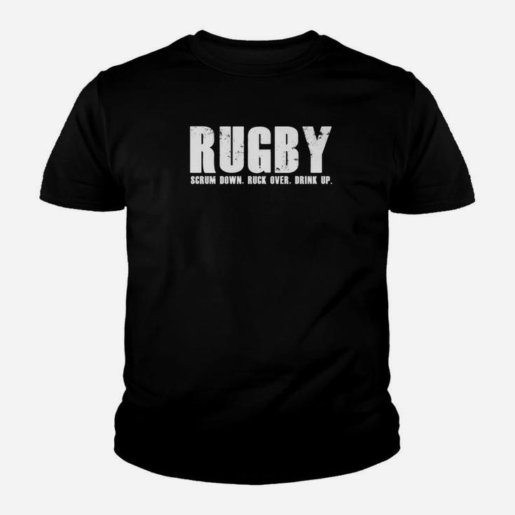 Mens Rugby For Rugby Dads On Fathers Day Rugby Premium Kid T-Shirt
