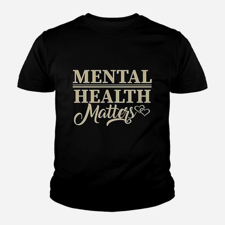 Mental Health Matters Mental Health Awareness Kid T-Shirt