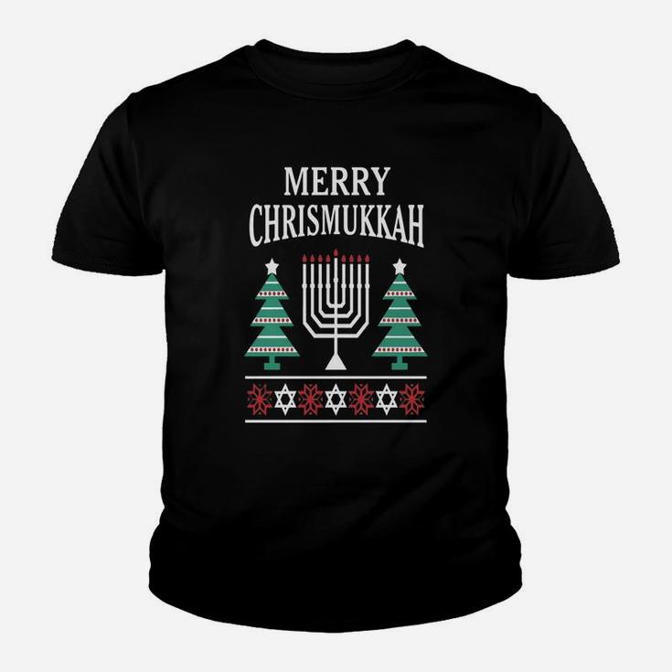 Merry Chrismukkah Christmas-hanukkah Kid T-Shirt