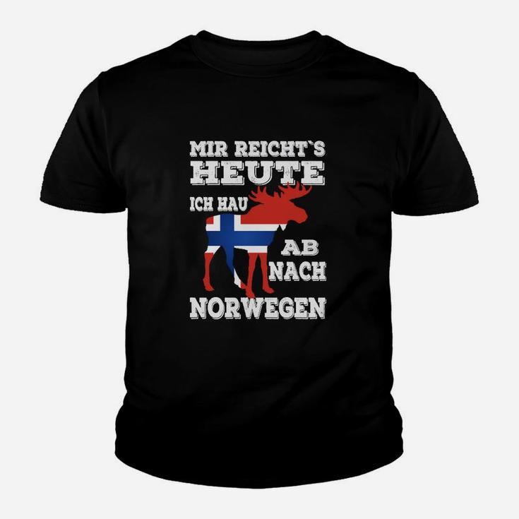 Mir Richten Ab Nach Norwegten Kinder T-Shirt