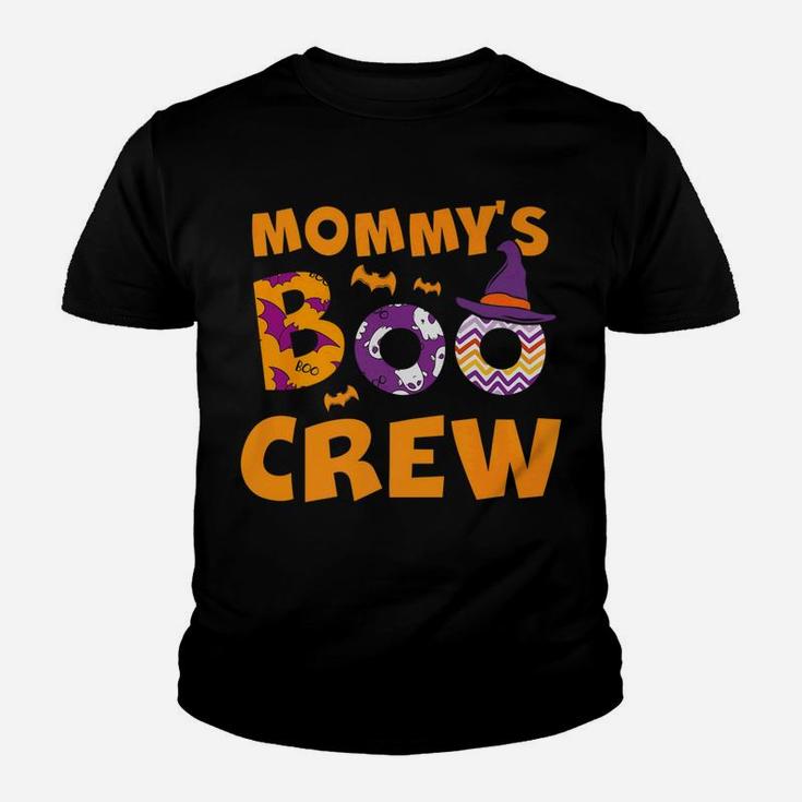 Mommys Boo Crew Mommys Crew Halloween Costume Kid T-Shirt