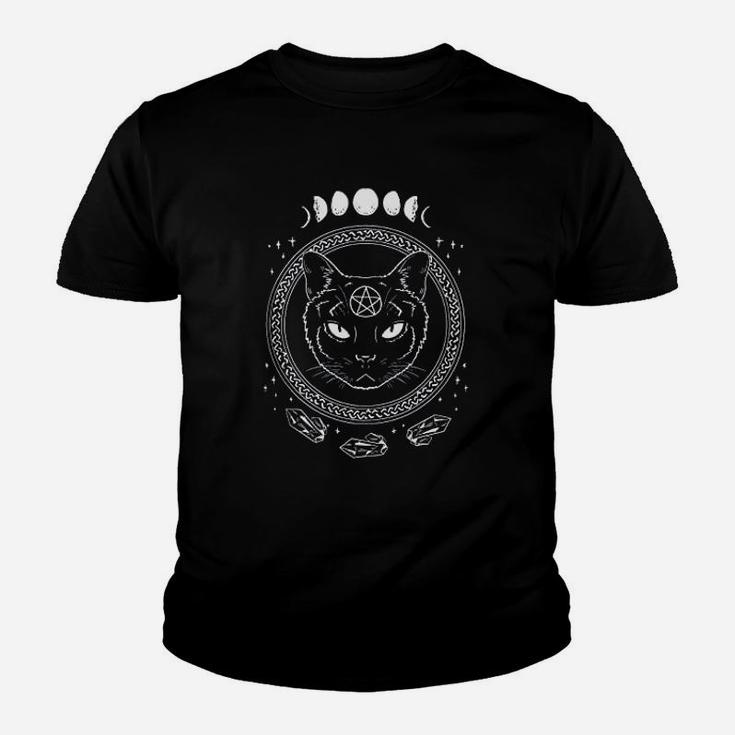 Moon Cat Crystal Kid T-Shirt