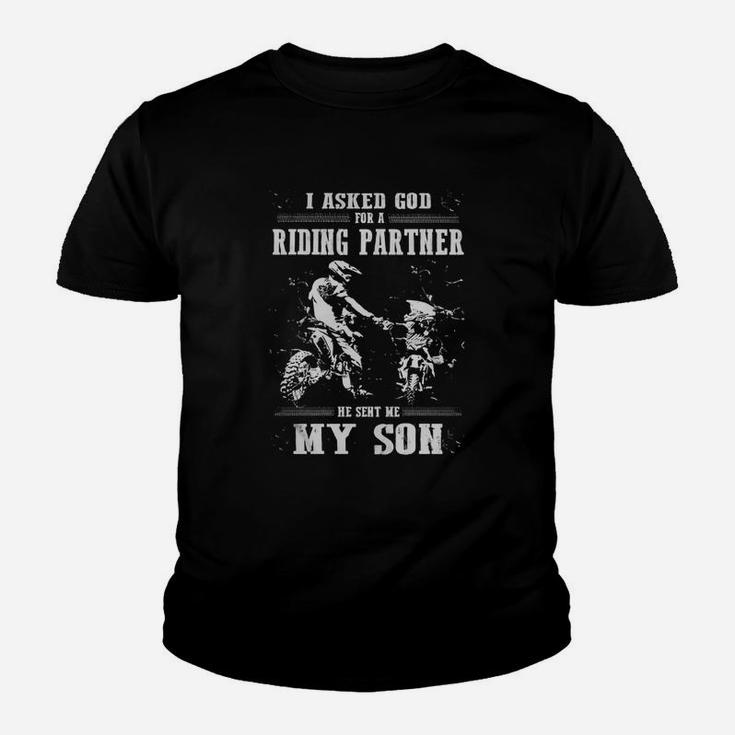 Motocross Dad's Day Kid T-Shirt