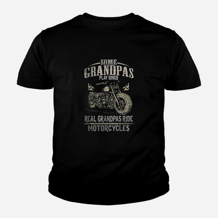 Motorcycle Real Grandpas Ride Motorcycles Kid T-Shirt