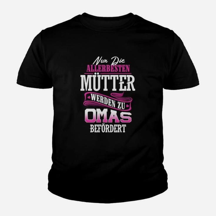 Mumt Werden Zu Omas Befördert Kinder T-Shirt