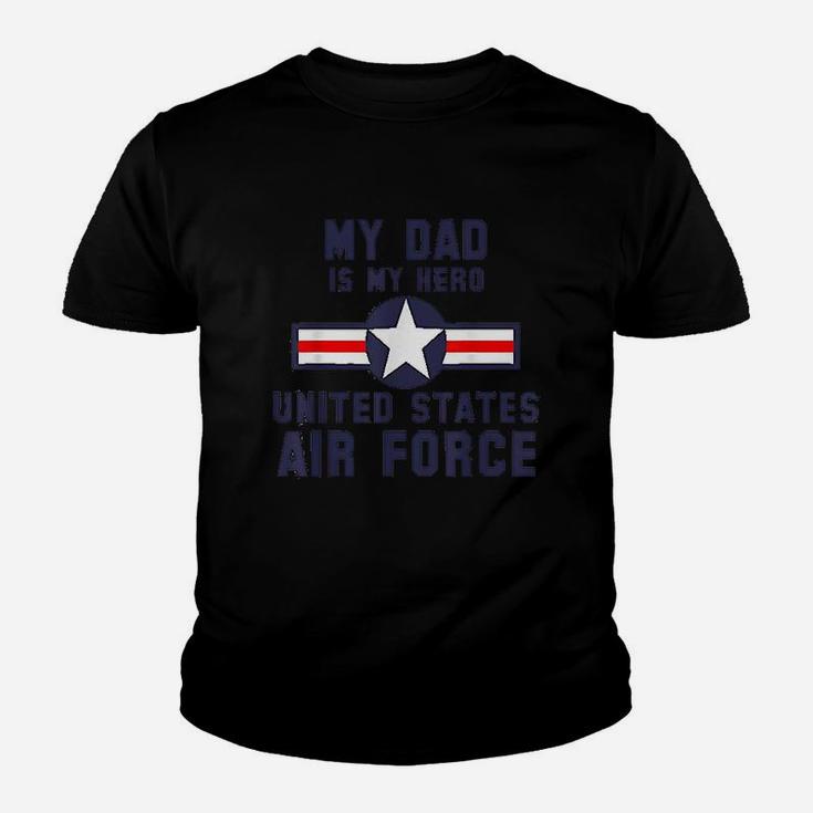 My Dad Is My Hero United States Air Force Vintage Kid T-Shirt