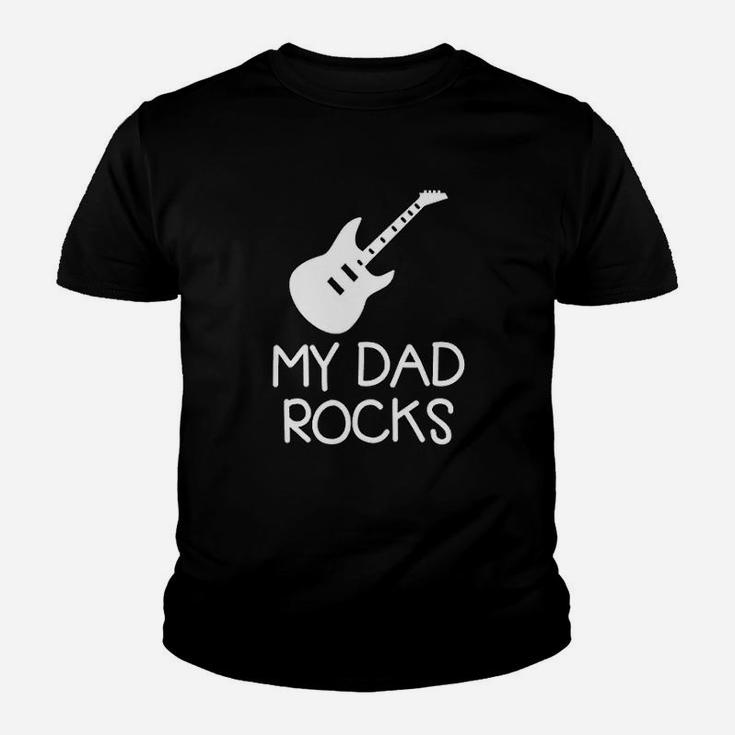 My Dad Rocks Im Daddys Rockstar Kid T-Shirt