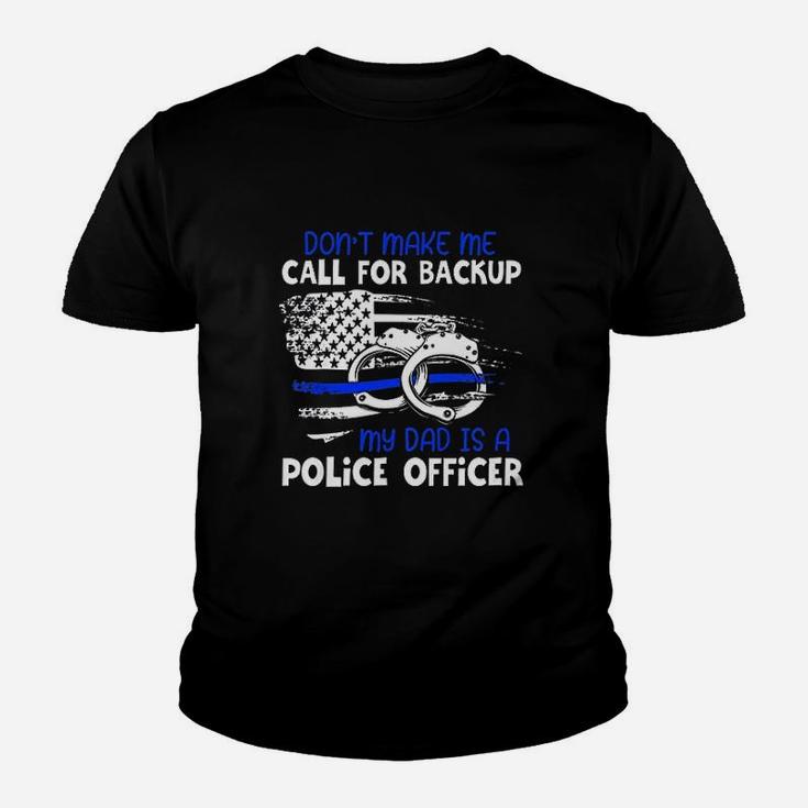My Daddy Is Police Officer Proud Police Kid T-Shirt