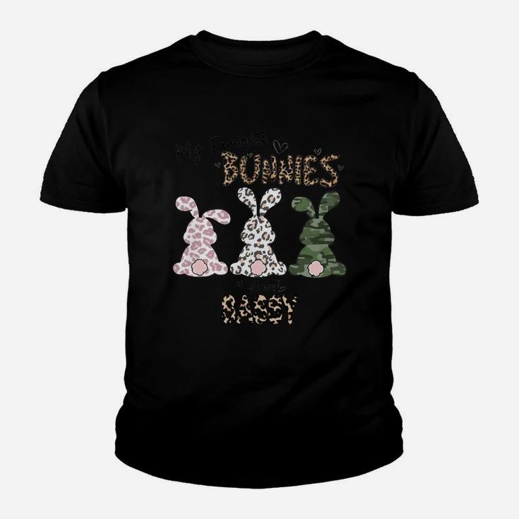 My Favorite Bunnies Call Me Sassy Lovely Family Gift For Women Kid T-Shirt